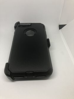 IPhone 7 Plus / iPhone 8 Plus black belt clip case funda cover defender