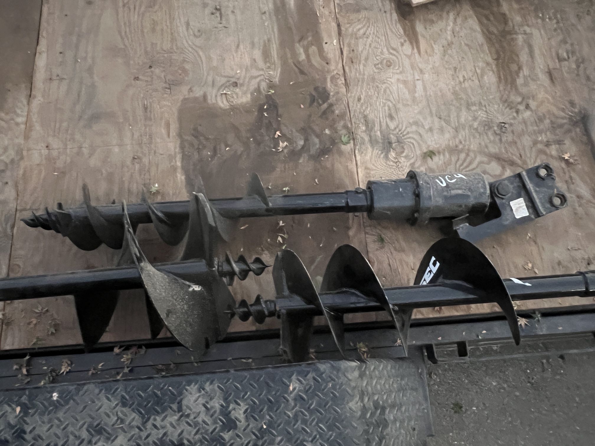 Mini Excavator Auger Set