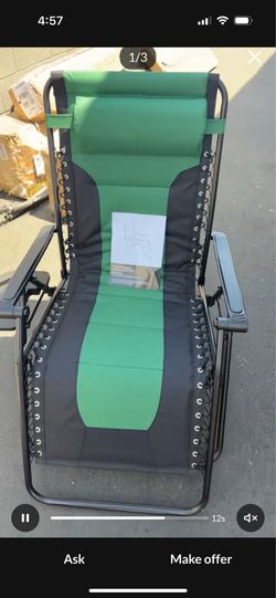 Zero gravity chair