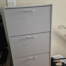 White Shoe Cabinet