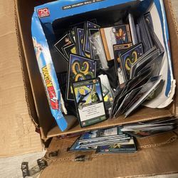 rare two boxs of dragon ball z card 