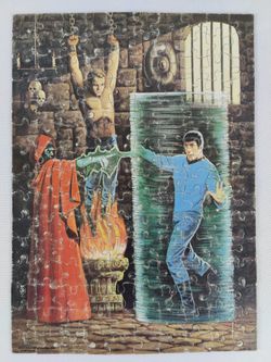 Vintage 1976 HG Toys STAR TREK Series 2 Jigsaw Puzzle, 150pcs Complete