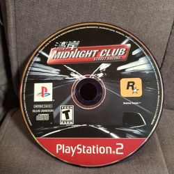 Midnight Club: Street Racing (Sony PlayStation 2, 2000) disc only Tested