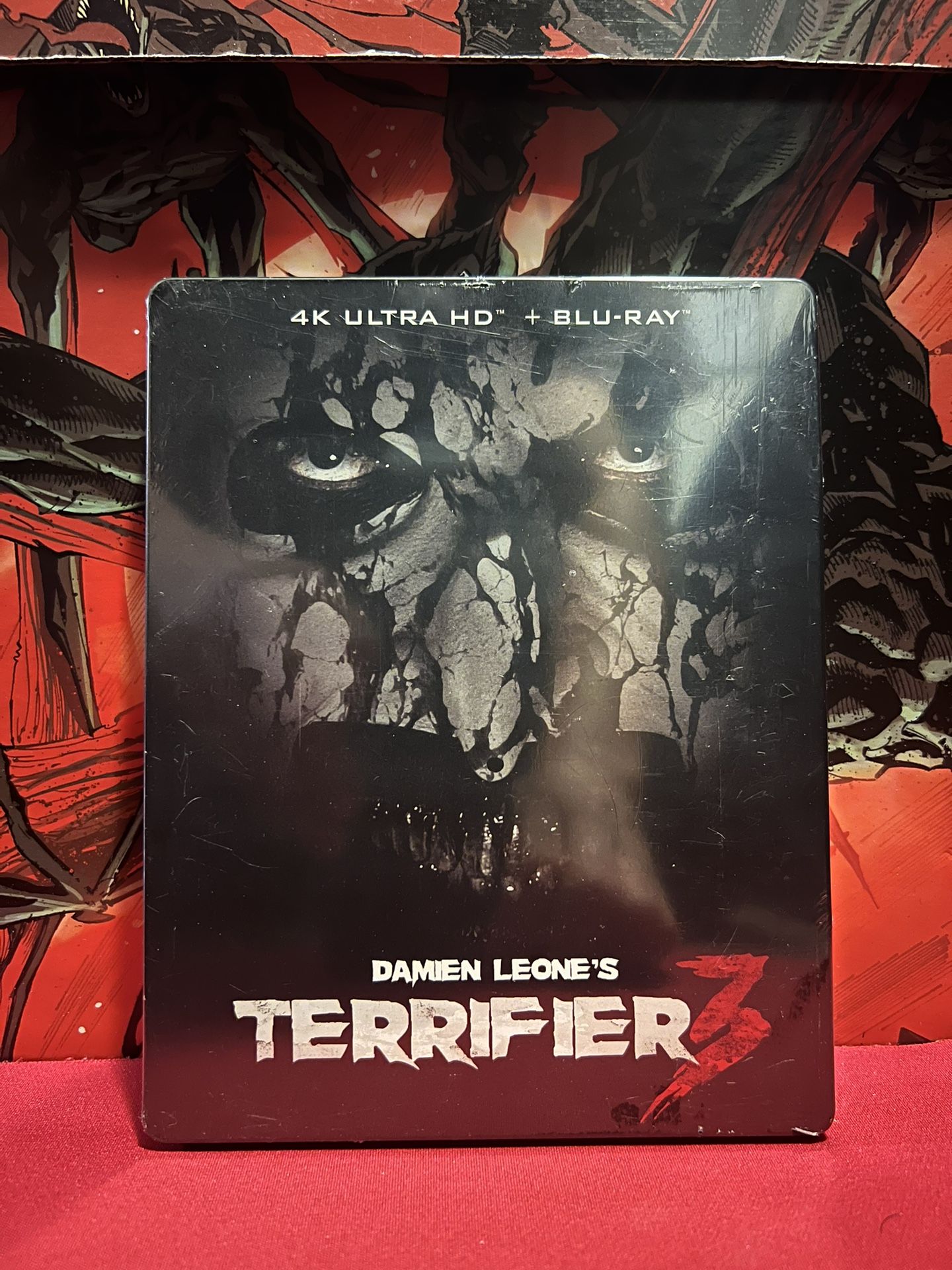 Terrifier 3 Steelbook 4k With Blu-ray 