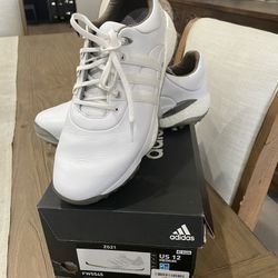 Like New Adidas Tour 360 22 Men's Golf Shoes Cloud White Size 12