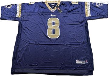 St Louis Rams Jersey 5XL #8 Bradford Men’s Blue Reebok Deadstock New With Tags