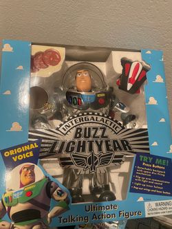 Disney Toy Story Limited Intergalactic Chrome Buzz Lightyear