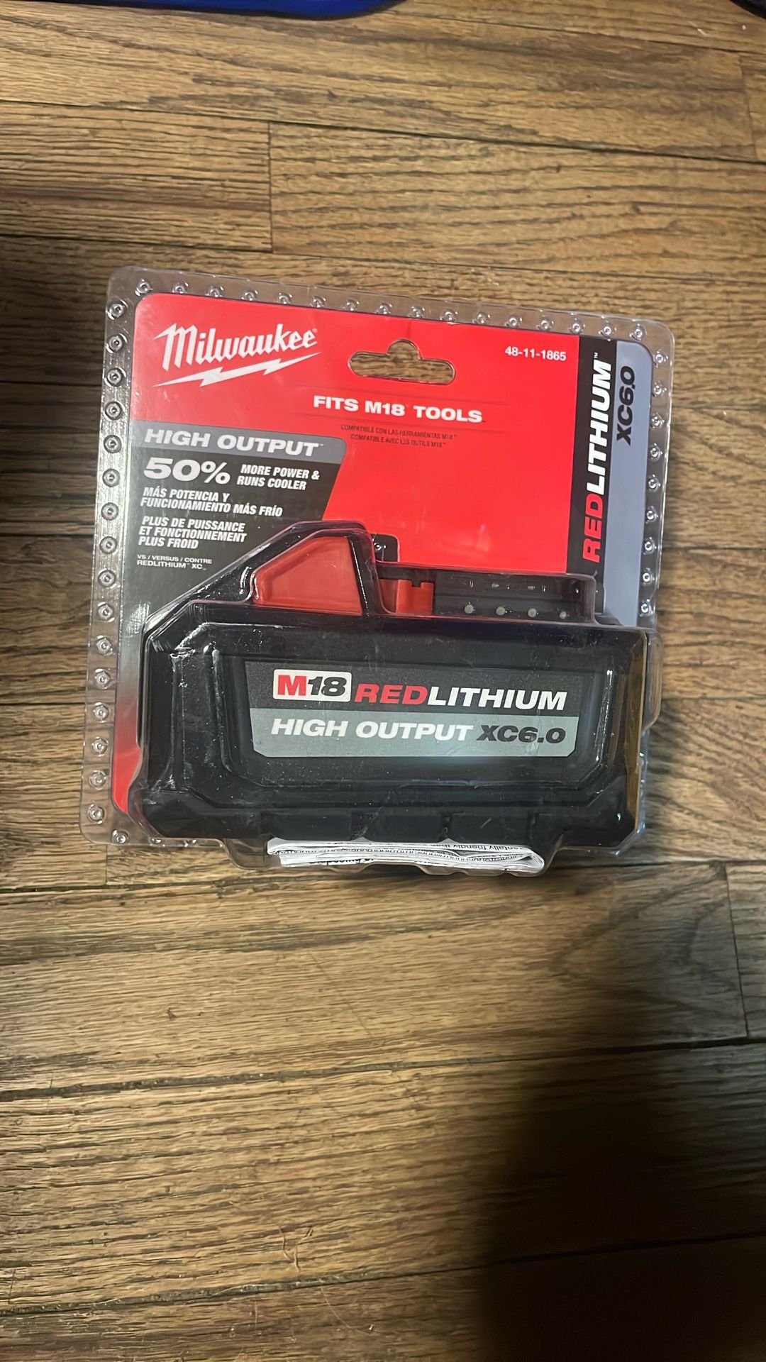 Milwaukee 18v 6ah Battery