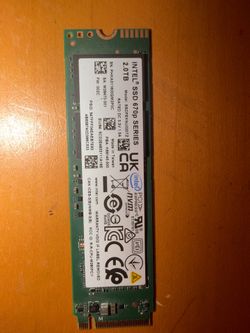 Intel 670 series SSD NVME 2tb