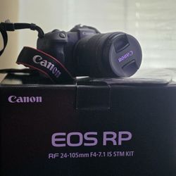 Canon - EOS RP Mirrorless Camera with RF24-105mm f/4-7.1 IS STM Lens - Black