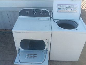 Washer and dryer$150