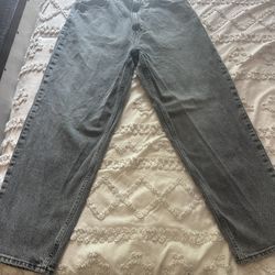 Men’s Hollister Skater Baggy Grey Jeans 30/30