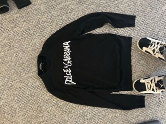 Dolce & Gabbana Black Long Sleeve Sweatshirt small