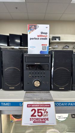 Sharp Speaker/Radio Set