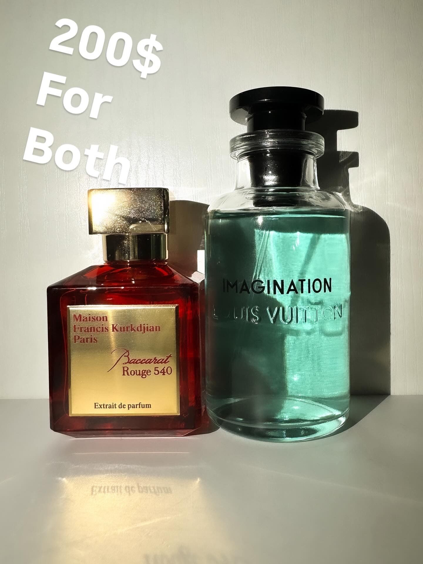 Baccarat Rouge 540 And Louis Vuitton Imagination Fragrances