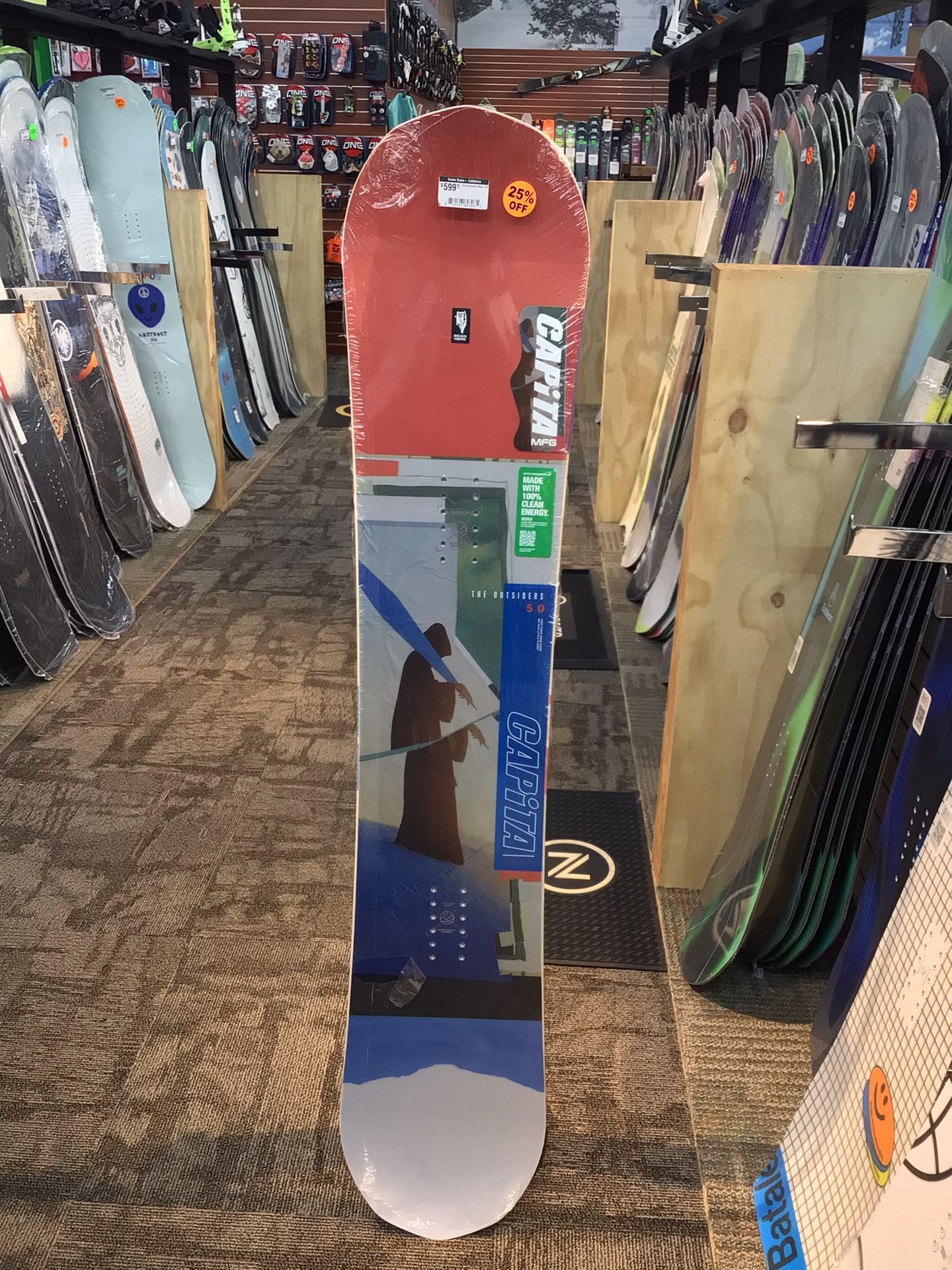 Capita The Outsiders Snowboard 150 154 156 158