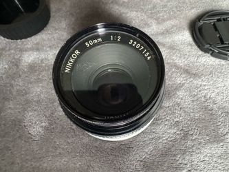 NIKON NIKKOR 50MM 1:2 Prime Lens