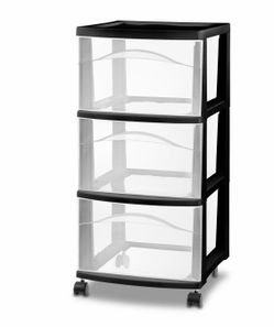 plastic drawers