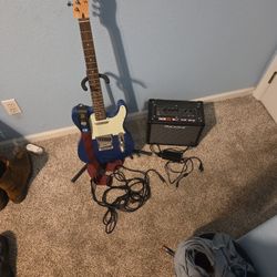 Guitar With Amp
