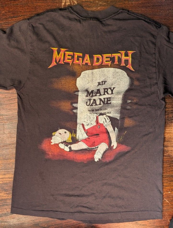 Vintage Megadeth 1988 Band Tee