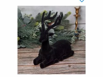 Black velvet reindeer