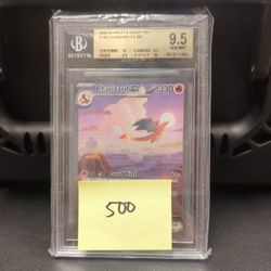 2023 Pokémon Scarlet And Violet 151 Charizard Ex sir Bgs 9.5