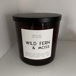 Wild fern & moss Candle 24oz 