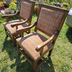 antique chair.   2 For $60