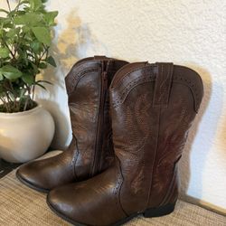 Little Girls Cowgirl Boots Size 1 ✨new