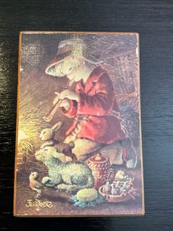 Schmid Ferrandiz 1978 Wooden Music Box – Moonlight Sonata – Works – Read Description