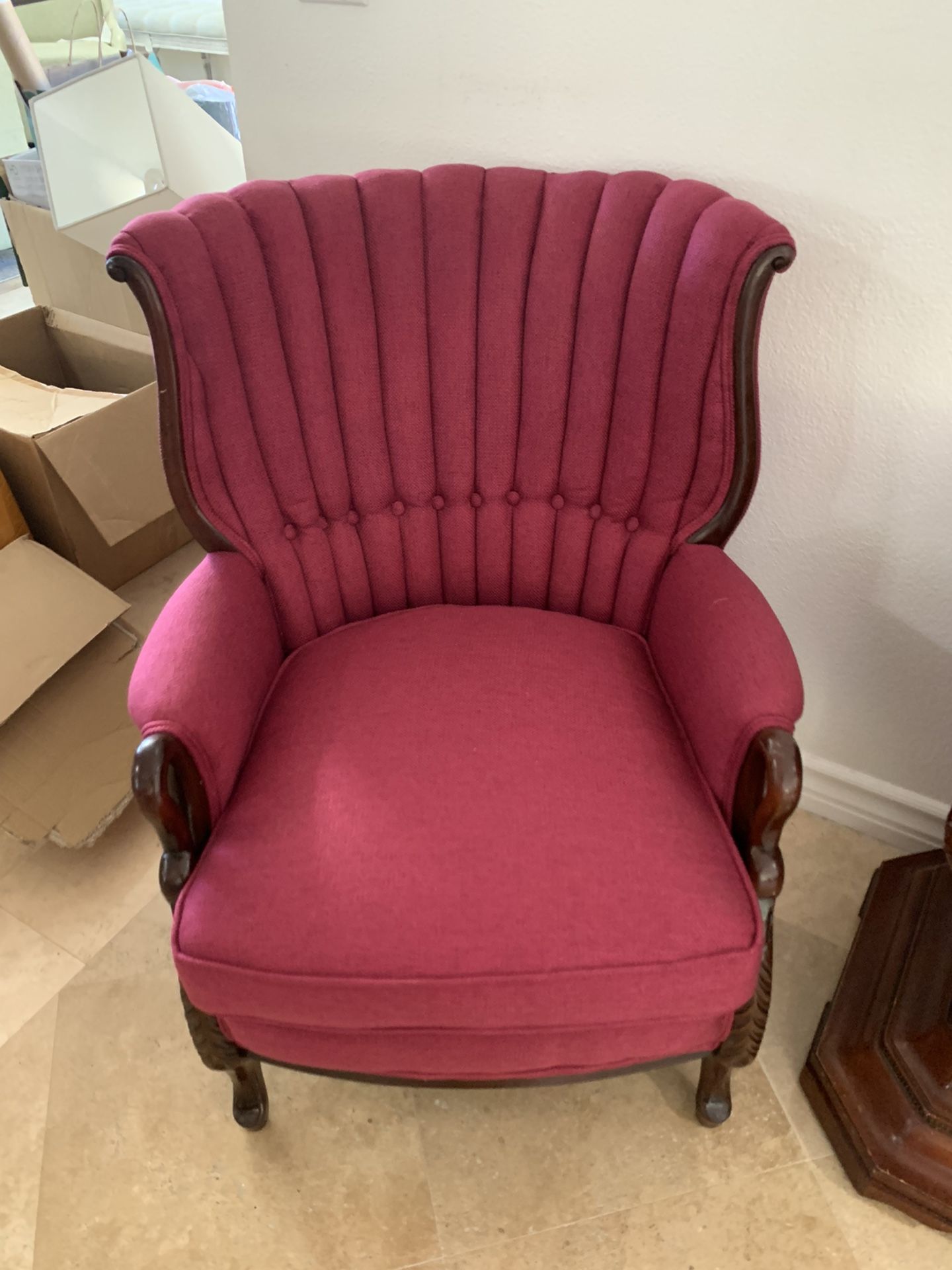 Beautiful Newly Upholstered Arm Chairs