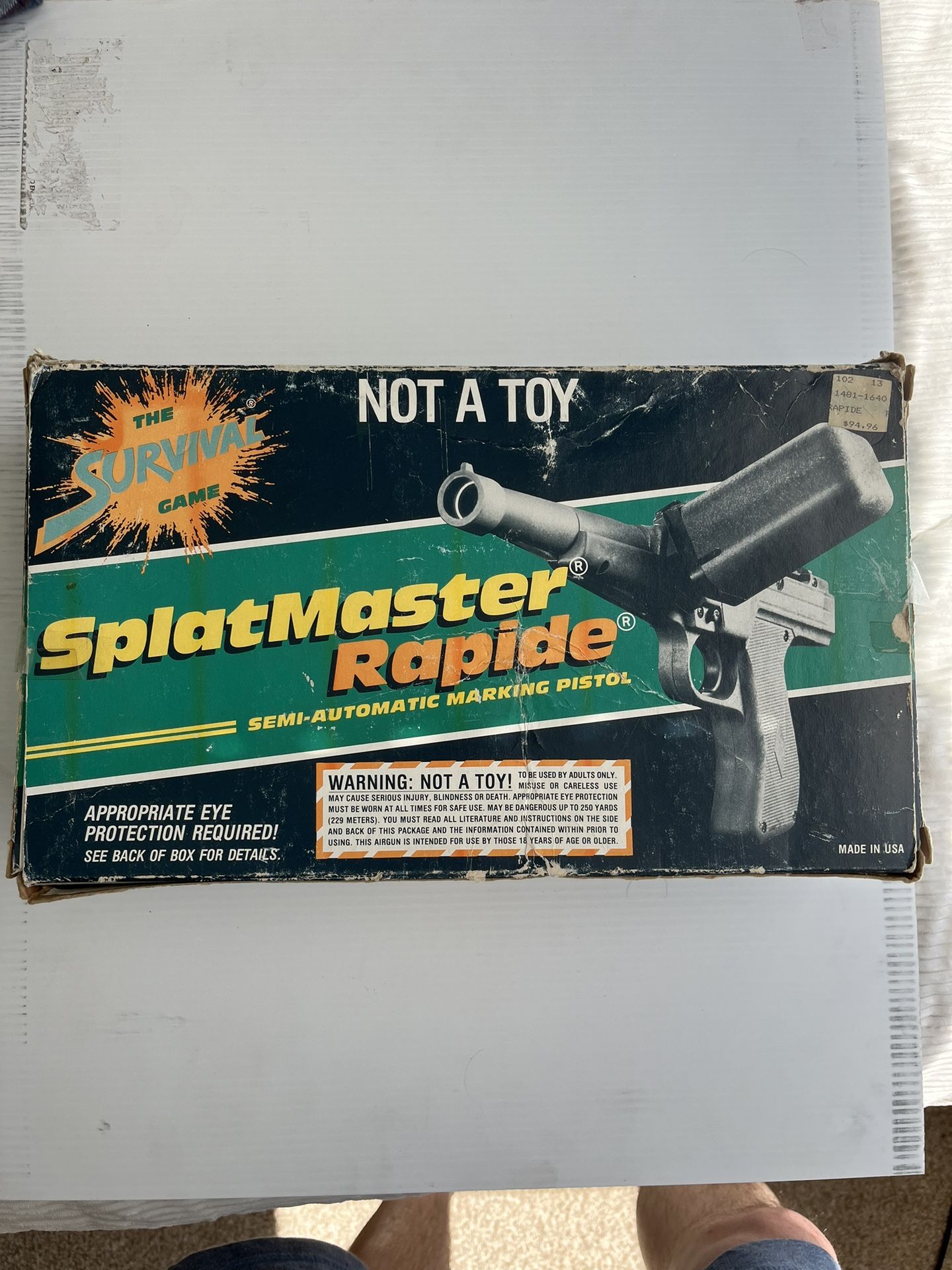 SplatMaster Rapide The Survival Game