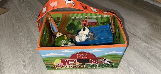 Brand new My Little Farm Play set with accompanying mat