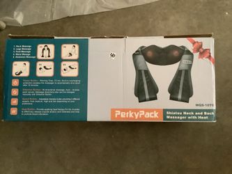 Perky Pack Neck and Back Massager with Heat