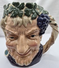 Royal Doulton Toby Character Jug "Bacchus" Figurine England 7" Inch
