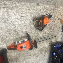 2 Stihl Chainsaws 