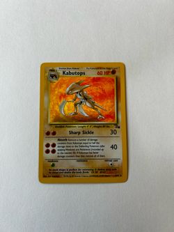 Pokémon Kabutops (9) - Fossil (FO) pokemon