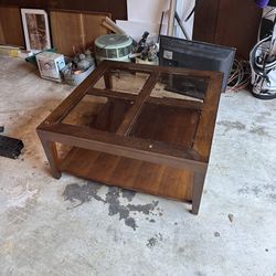 Large Coffee Table and Single End Table