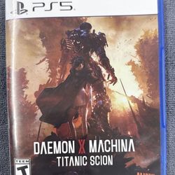 Daemon x Machina titanic scion for PlayStation 5