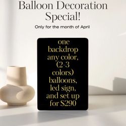 Balloon Garland Special 