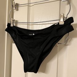 Black Bikini Bottoms Size M 