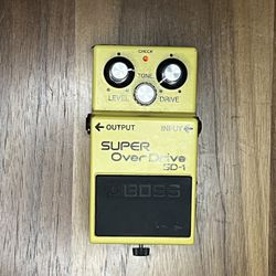 Boss Super Overdrive SD-1 Guitar Effects Pedal