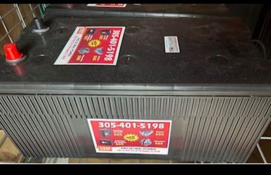 From group-4D, new batteries, 1-year warranty