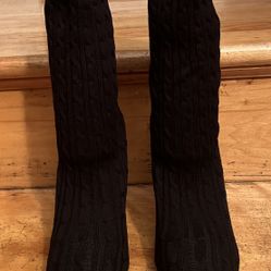 Black & White Sock Boot