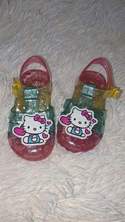 Hello Kitty Jelly Sandals 6C