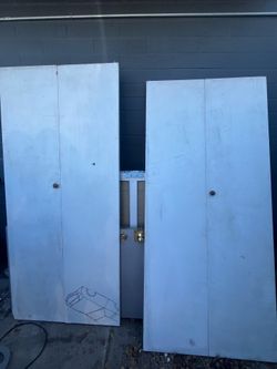 Sliding closet doors