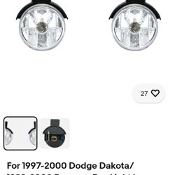 FOG  LIGHTS DODGE 