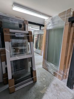 Impact windows and doors in stock