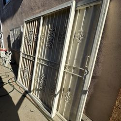 Security Metal Sliding Door