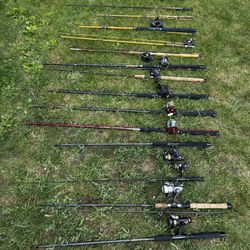 Fishing Rods/reels - Lot! Obo 